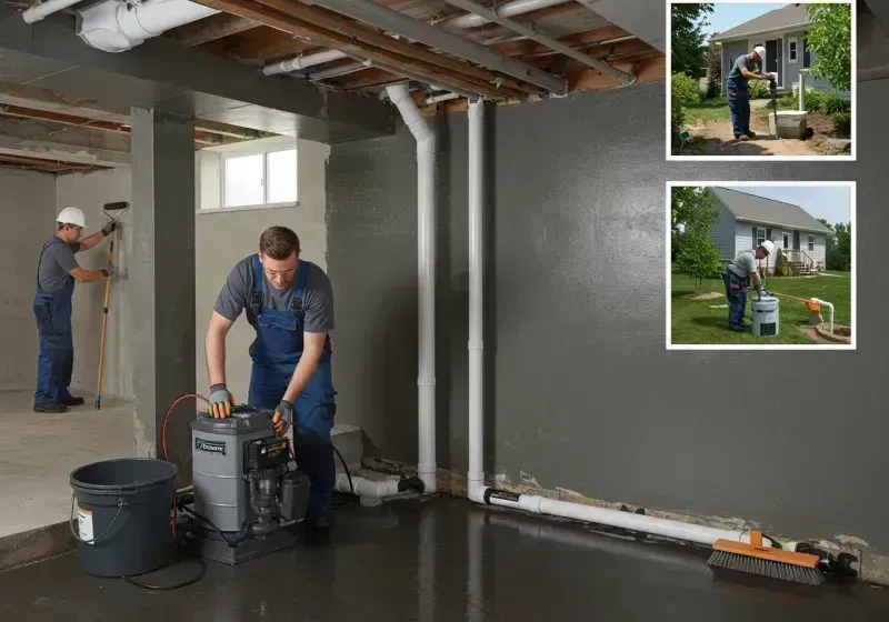 Basement Waterproofing and Flood Prevention process in Summerdale, AL